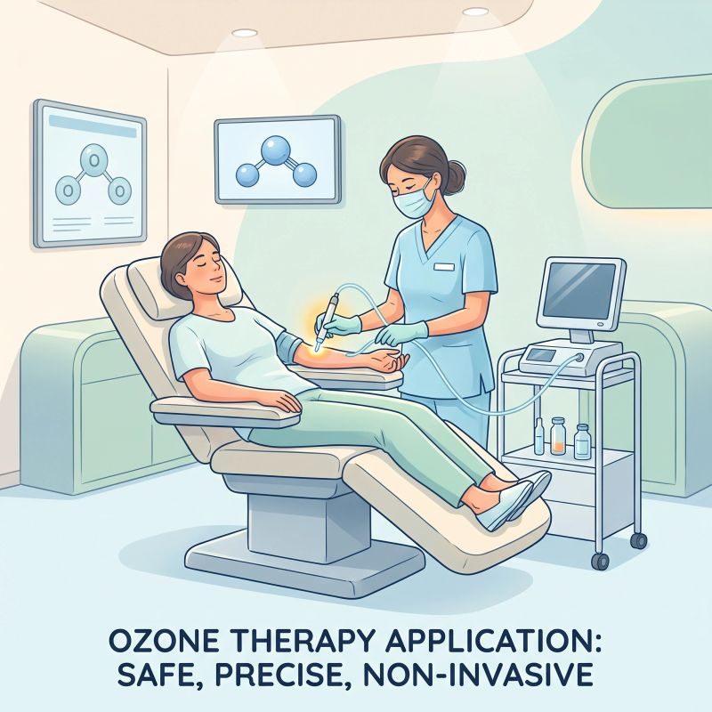 Ozon terapi uygulaması — majör otohemoterapi